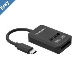 Simplecom SA506 NVMe  SATA Dual Protocol M.2 SSD to USBC Adapter Converter USB 3.2 Gen 2 10Gbps