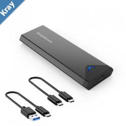 LS Simplecom SE509 NVMe M Key M.2 SSD to USB 3.2 Gen 2 USBC 10Gbps Enclosure LS  HXSISE504v2