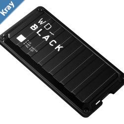 WD Black P50 1TB External Portable Game Drive SSD 2000MBs USBC USB 3.2 Gen 2x2 Type C  Type A Durable Shock Resistant for PS4 Xbox One PC Mac 5y