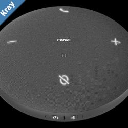Fanvil CS30 BluetoothNFCUSB Speakerphone 4 OmniDirectional Microphones HD Audio Quality With Intelligent Noise Reduction 8h Talk Time