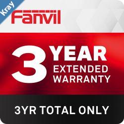 3 Years Extended Return To Base RTB Fanvil Warranty 50 Value