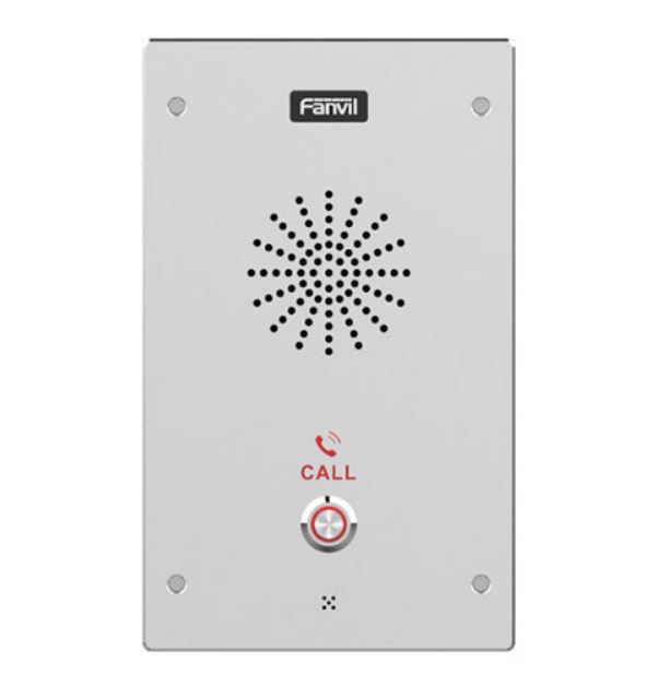 Fanvil i16S Outdoor Audio Intercom 2 SIP Lines 1 DSS Key PoE IP65  IK10 ONVIF 2Yr Warranty