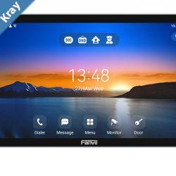 Fanvil i507W Indoor SIP Station 6 SIP Lines PoE 10.1 Colour Touch Screen Android 9.0 DualBand WiFi ONVIF Alarm Inputs Remote Unlock 2Yr Wa