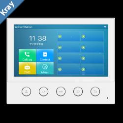 Fanvil i53W Indoor SIP Station 6 SIP Lines 5 Buttons PoE 7 Colour Touch Screen Linux ONVIF 2Yr Warranty
