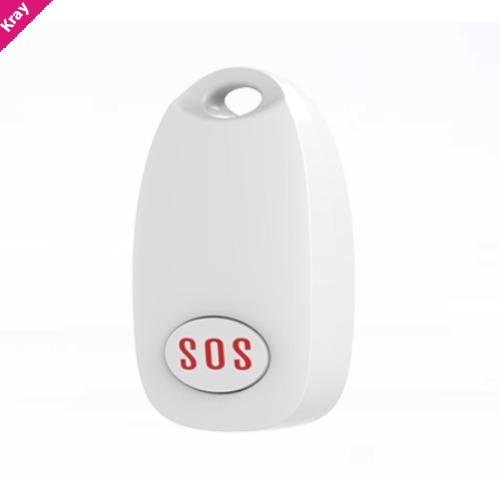 Fanvil KT10 is a compact, battery‑free wireless emergency button, 433MHz radio frequency, waterproof, 100,000 presses.