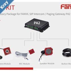 Fanvil PA2 Accessories Kit to suit IPFPA2  Official  Kit For Fanvil PA2 SIP Paging Gateway  Video Intercom.
