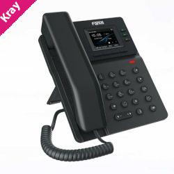 Fanvil V60P is a sleek and reliable basic-level IP phone. It supports PoE power supply for simplified installation and deployment
