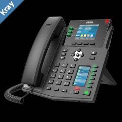 Fanvil X4U Enterprise IP Phone  2.8 Colour Screen 4 Lines 30 x DSS Buttons SBC Ready Dual Gigabit NIC