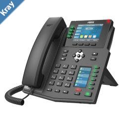 Fanvil X5U High End Enterprise IP Phone  3.5 Colour Screen 16 Lines 40 x DSS Buttons Dual Gigabit NICBluetooth SBC Ready 2 Years Warranty