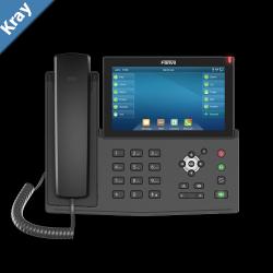 Fanvil X7 IP Phone 7 Touch Colour Screen Built In Bluetooth Supports Video Calls Upto 128 DSS Entires 20 SIP Lines SBC Ready
