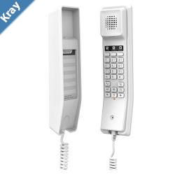 Grandstream GHP610 Hotel Phone 2 Line IP Phone 2 SIP Accounts HD Audio Powerable Over PoE White Colour 1Yr Wty