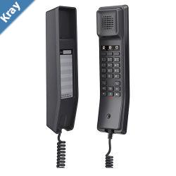 Grandstream GHP611 Hotel Phone 2 Line IP Phone 2 SIP Accounts HD Audio Powerable Over PoE Black Colour 1Yr Wty