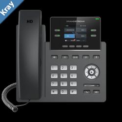 Grandstream GRP2612 4 Line IP Phone 2 SIP Accounts 320x240 Colour Screen HD Audio Includes PSU