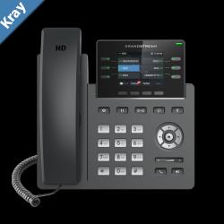 Grandstream GRP2613 6 Line IP Phone 3 SIP Accounts 320x240 Colour Screen HD Audio Powerable Via POE