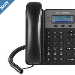 Grandstream GXP1615 1 Line IP Phone 1 SIP Account 132x48 Colour LCD Screen HD Audio Powerable Via PoE