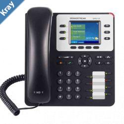 Grandstream GXP2130 3 Line IP Phone 3 SIP Accounts 320x240 Colour LCD Screen HD Audio BuiltIn Bluetooth