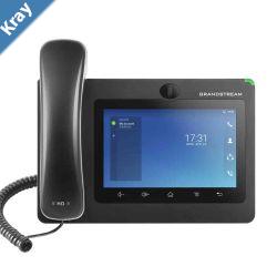 Grandstream GXV3370 16 Line Android IP Phone 16 SIP Accounts 1024 x 600 Colour Touch Screen 1MB Camera Building BluetoothWifi Powerable Via POE