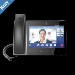 Grandstream GXV3380 16 Line Android IP Phone 16 SIP Accounts 1280 x 800 Colour Touch Screen 2MB Camera Built In BluetoothWiFi Powerable Via POE