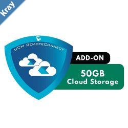 Grandstream UCMRC Extra 50B Cloud Storage