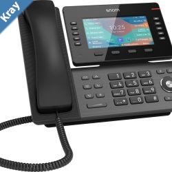 SNOM D865 USBA DeskTelephone HD Audio Hands Free Capability Bluetooth Superior Audio QualitySecurity TLS  SRTP