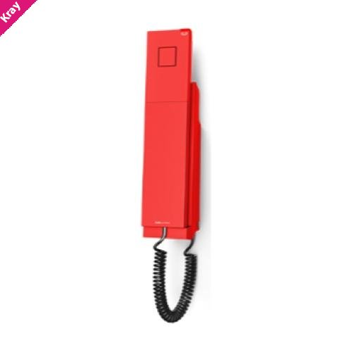 Snom E303 Traffic‑Red, Wall‑Mounted SIP Emergency Phone, Auto‑dial, PoE