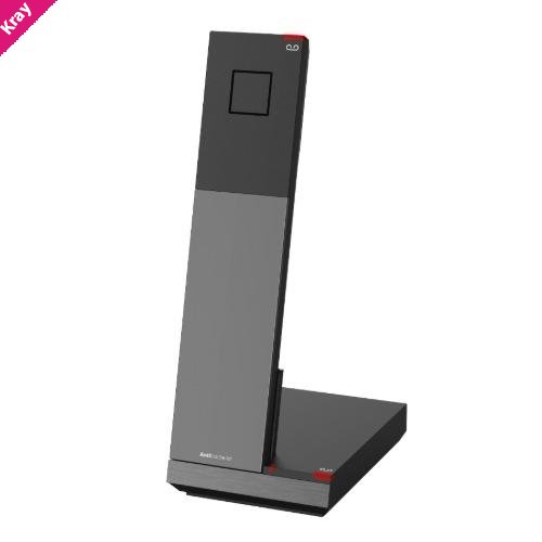 Snom HD331A – Analogue Cordless Guest Room Phone, Antibacterial housing, Large LED, Customisable handset accent plate, Hearing‑aid compatible