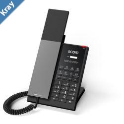 SNOM HD350W  Modern WiFi phone that fits well into any environment.
