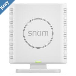 SNOM M400 DECT Base Station Singlecell PoE HD Voice Quality Wideband Audio  Advanced Audio Quality Security TLS  SRTP