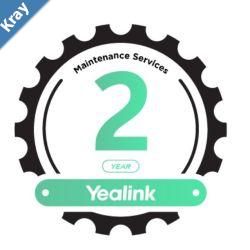 Yealink IPYAMSW59R2Y 2 Years Annual Maintenance for W56H Yealink Microsoft AMS Program for End Users Available upon request within one day