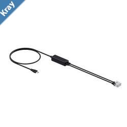 Yealink Telephone Cable for Yealink headset WH62 and WH63 Designed for CiscoAvayaPolyGrandstreamFanvilSnom phones