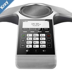 Yealink Wireless DECT Conference Phone CP930W based on the reliable and secure DECT technology is designed for SmallMedium Board Rooms