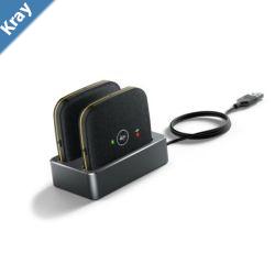Yealink CPW65 2x Wireless DECT Microphones includes 2x CPW65 Charging cradle and 40cm USB Cable Suitable for CP965 Only