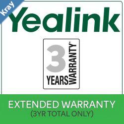Yealink 3 Years Extended Return To Base RTB  Yealink Warranty 50 value
