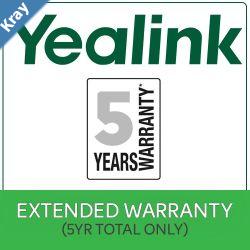 Yealink 5 Years Extended Return To Base RTB Yealink Warranty 50 value