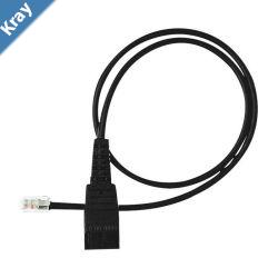 Yealink QDRJ9CORD  QD to RJ Cord for YHS36YHS34YHS34 Lite