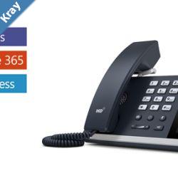 Yealink T55A Teams Edition IP Phone 4.3 Screen HD Voice USB Dual Gigabit  Power Adapter  Wall Mount Bracket Optional   LS 