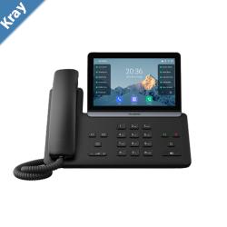 Yealink SIPT88W IP Phone 7 Touchscreen Android 13 HD Voice Bluetooth 5.0 WiFi 6 Dual USB PoE Wall Mountable Optional BTH88 Handset