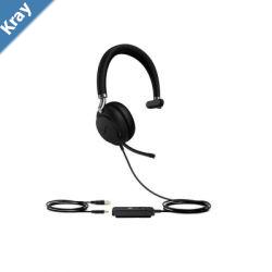 Yealink TEAMSUH38M Teams Certified Dual Mode USB and Bluetooth Headset Mono USBA Call Controller