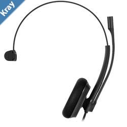 Yealink UH34LMUC Wideband Noise Cancelling Headset USB Foam Ear Piece Mono