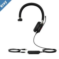 Yealink UH38 Dual Mode USB and Bluetooth Headset Mono USBC UC Call Controller Dual NoiseCanceling Mics Busy Light