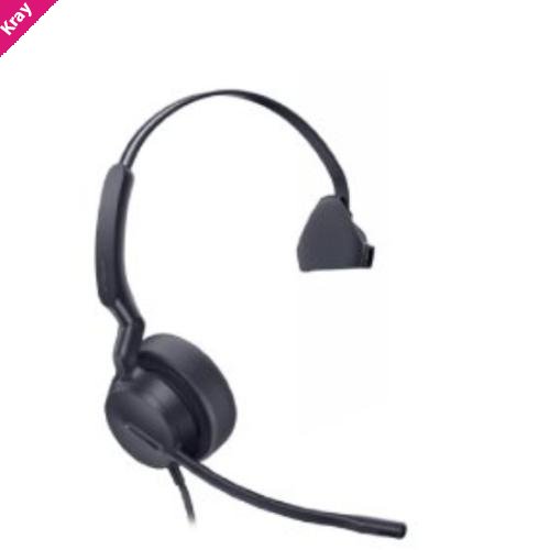 *LS Yealink UH42SE Mono Teams USB-C/A Microsoft Certified Teams USB Wired Headset, Noise-Canceling Microphone, Leather Ear Cushions Control