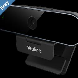 Yealink UVC20 Personal Webcam 1080p30FPS USB Camera for Desktop PC Builtin Lens Cap Omni Directional Mic Zoom Teams