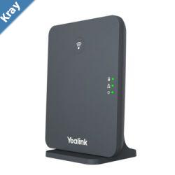 Yealink W70B Wireless DECT Solution pairing with up to 10 W73HW57RW59R for small and medium sized businesses.