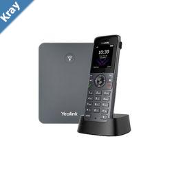 Yealink W73P HighPerformance IP DECT Solution including W73H Handset and W70B Base Station Up to 20 simultaneous calls Flexible Noise Reduction