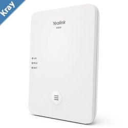Yealink W80B Wireless DECT Solution including works with W56H  W53H  A W80DM  IPYW80DM  is required for this set to work