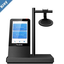 Yealink WHB660 Replacement DECT 6.0 Wireless Base with Touch Screen for WH66 MS and UC Headsets