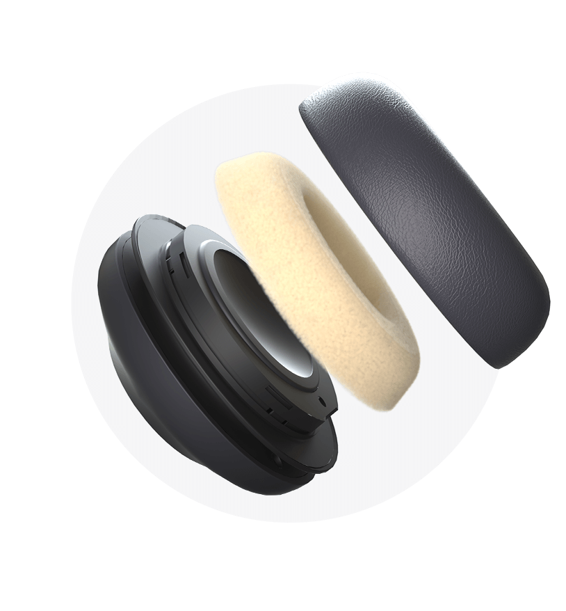 Yealink Replacement Ear Cushion for the UH37 Headset  1 pair