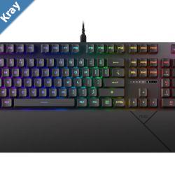 ASUS ROG STRIX SCOPE II RX Blue Switch Optical Gaming KeyboardIP57 Waterproof Protection Streaming Hotkeys Multifunction Controls