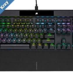 CORSAIR K70 RGB PRO Mechanical Gaming Keyboard Backlit RGB LED CHERRY MX SPEED Black Black PBT Keycaps Professional Gaming