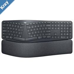 Logitech K860 ERGO Split Wireless Keyboard  Curved Ergonomic Split Keyboard Bluetooth2.4GHz USB